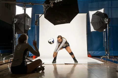 Using lighting creatively in sports photography